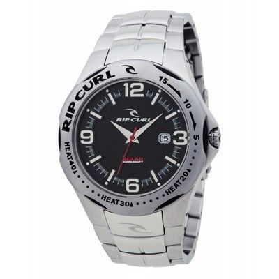 Rip Curl A2499blk Solar Barrel Heat Bezel Mens Watch
