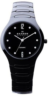 Skagen 817sbxbc Ceramic Ladies Watch