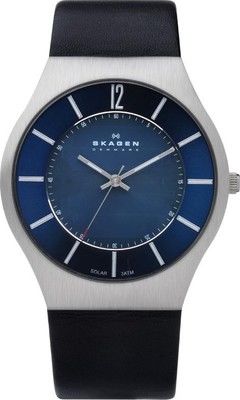 Skagen 833xlsln Leather Mens Watch