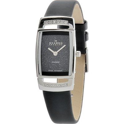 Skagen 985sslbn Black Label Ladies Watch