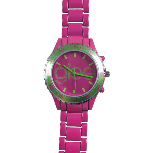 Glee Logo Watch Standard Logo with Pink Band