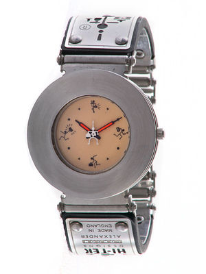 Alexander Hi Tek Plainwlogolrgpf Plain Watch