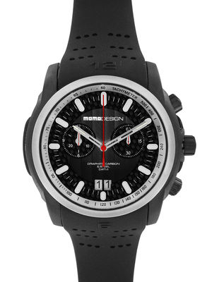 Momo Design Md096-03fcbk-rb Komposit Xl Mens Watch