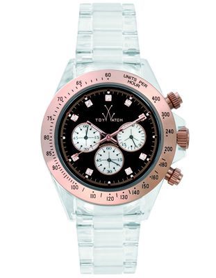 Toy 8009bkpgp Chronograph Ladies Watch