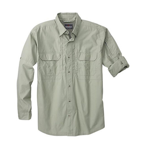 Men's Lightweight Long Sleeve Operator Shirt, Sage, XL