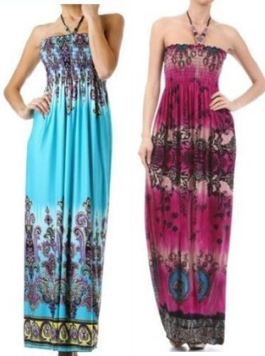 Womens Long Summer Dress Assortment Case Pack 24