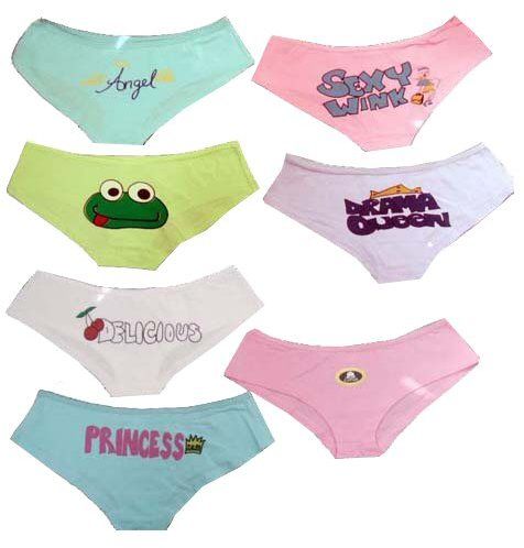 Ladies Assorted Print Panties Case Pack 156