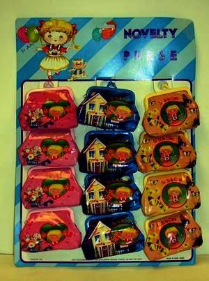 Assorted Novelty Snap-Closure Coin Purse Wallet Case Pack 72