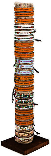 Inspirational Leather Bracelets Case Pack 24