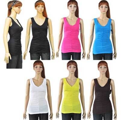 Women's Sleeveless Tops Case Pack 144