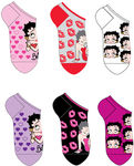 Ladies Betty Boop No Show Socks Case Pack 120