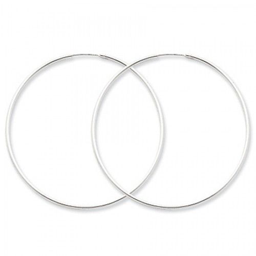 Round Earrings - Hoop in Sterling Silver - Endless - Women - Spectacular