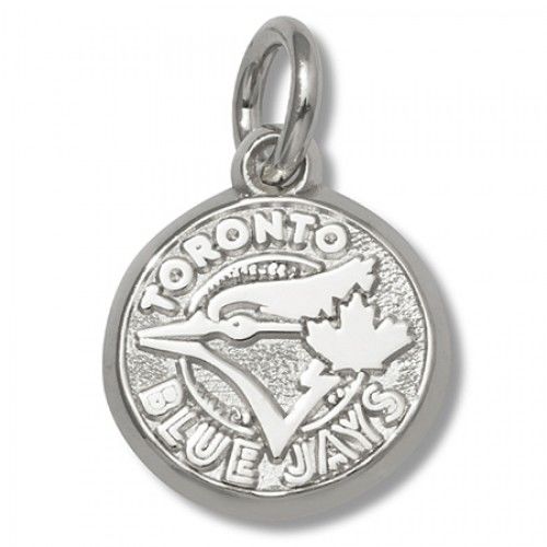 Toronto Blue Jays Charm in Sterling Silver - Divine - Unisex Adult