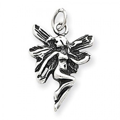 Fairy Charm in Sterling Silver - Mirror Finish - Fascinating - Women