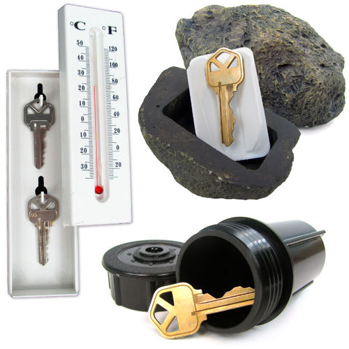 Hide a Key Set - Includes Rock, Thermometer & Sprinkler