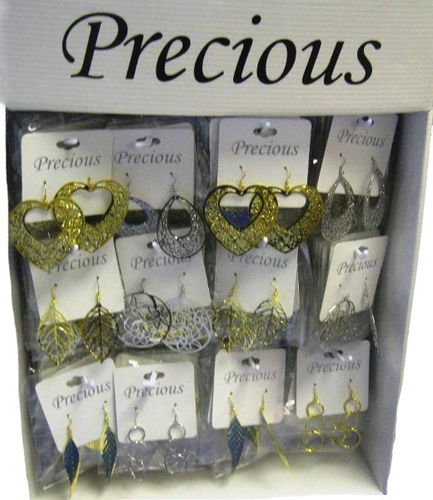 Precious Assorted Fashion Dangle Earring Sets Case Pack 144