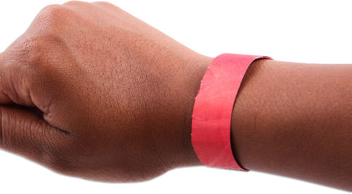 3/4"" Wrist Bands-Red 100/pk Case Pack 216