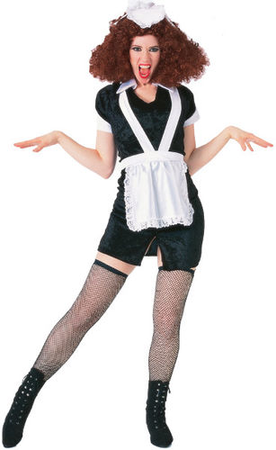 Women's Costume: Magenta Rocky Horror- Standard