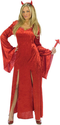 Sultry Devil Women's Costume- Medium/Large
