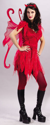 Devil Fairy Womens' Costume- Small/Medium