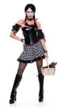 Women's Costume: Wicked Oz Mistress Dorothy- Large