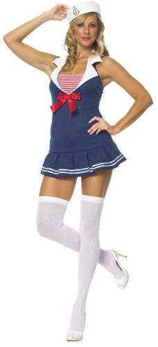Sailor Cadet Sexy Women's Costume- Extra Small