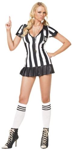 Women's Costume: Game Offical Dress- Extra Large