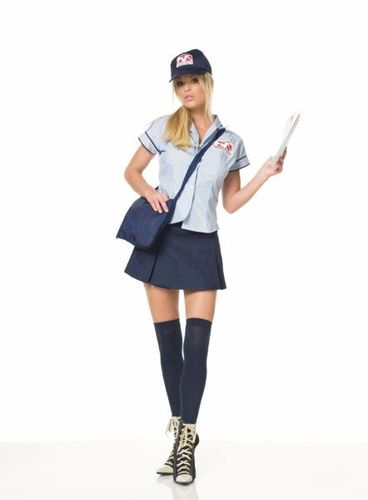 Women's Costume: Mail Delivery Sexy- Large