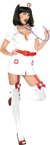 Women's Costume: Nurse Naughty- Extra Large