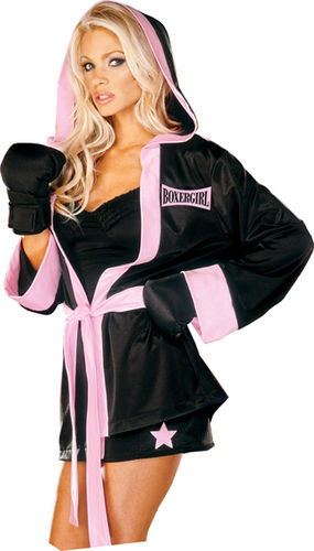 Boxer Girl Women's Costume 1X/2X