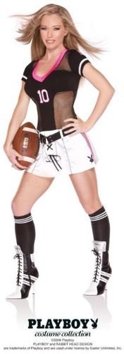 Women's Costume: Playboy Touchdown Tease- Medium