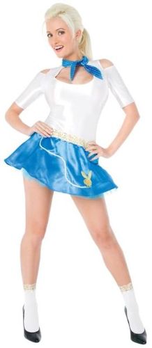 Women's Costume: Playboy Fifties Flirt- Extra Small
