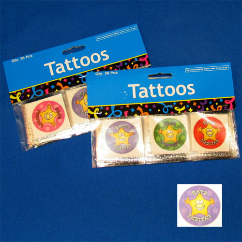Star Patient Tattoos Case Pack 2