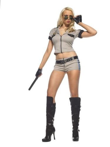 Women's Costume: Strip Search Sheriff- Medium/Large