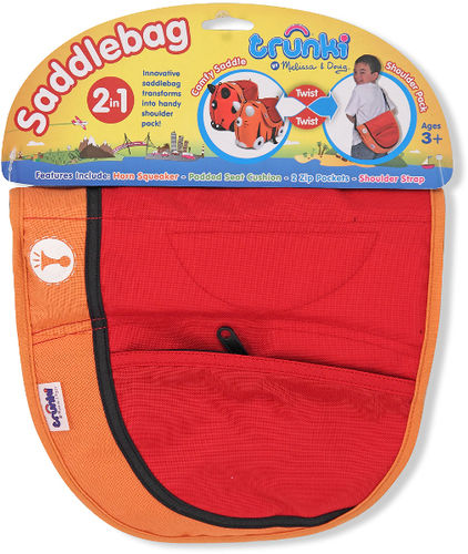 Trunki Saddlebag - Red/Orange