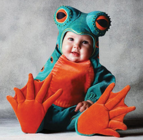Tom Arma Frog Toddler Costume- 4T-5T