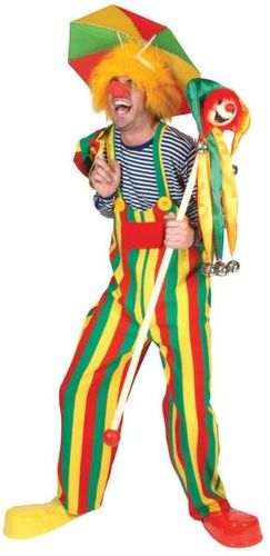 Choo Choo Charlie Costume Overalls- Mens' Large