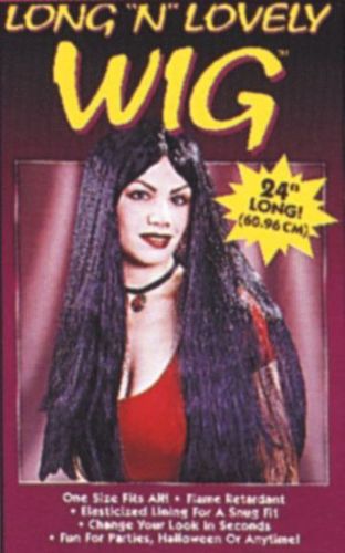 Wig 25 Inch Witch Black