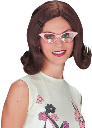 Side Flip Deluxe Costume Wig