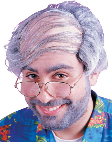 Comb Over"" Men's Costume Wig