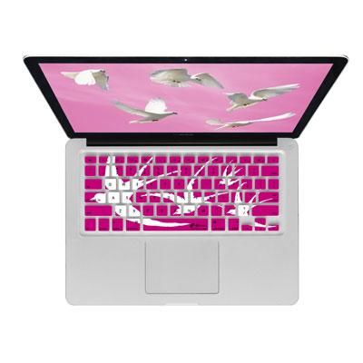 Pink Doves KBCover for MacBook