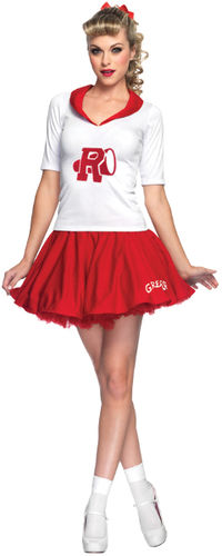 Women's Costume: Grease Rydell High Cheerleader- Small/Medium