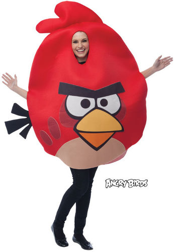 Angry Birds Red One Size Adult