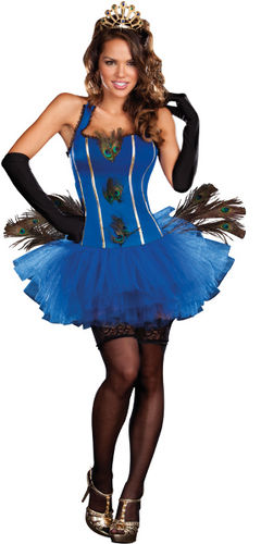 Women's Costume: Royal Peacock- Medium