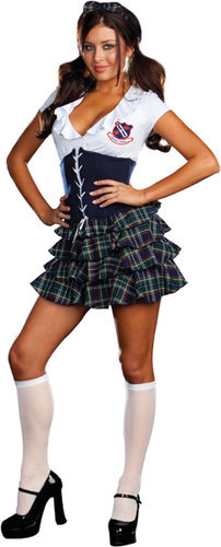 Women's Costume: Skippin School- Small