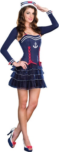 Surf City Sweetie Women's Costume- Medium