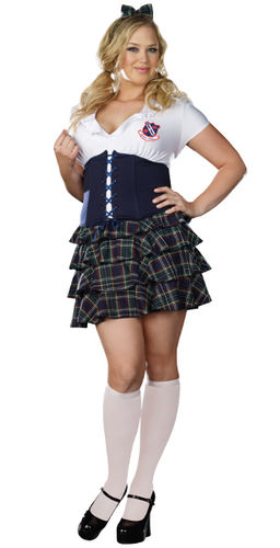 Women's Costume: Skippin School- 1X/2X