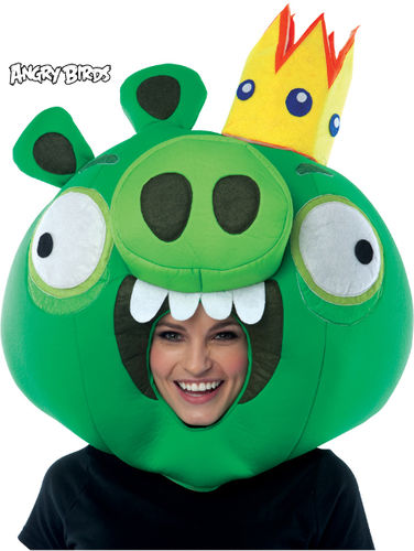 Angry Birds King Pig Green Msk