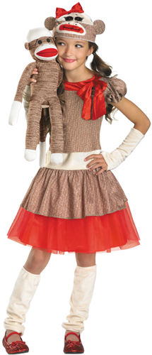 Sock Monkey Girl 7-8