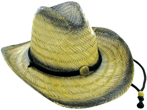 Cowboy Hat Black Coated Hat Case Pack 24